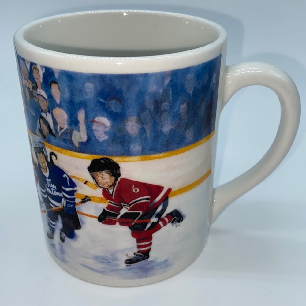 Vintage Tim Horton’s “Winning Goal” Ice Hockey Team Coffee Mug